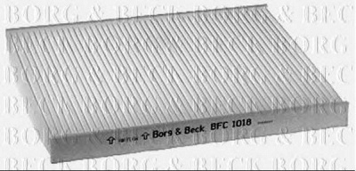 BORG & BECK bfc1018 -  Фильтр воздуха в салоне